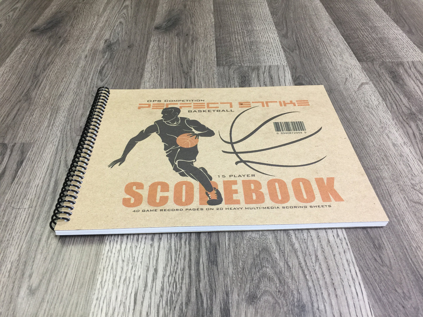 Perfect Strike BASKETBALL Scorebook with Rules and Scoring Instructions : Side-by-Side. Heavy Duty. Youth and Adult Basketball. LS-15P.