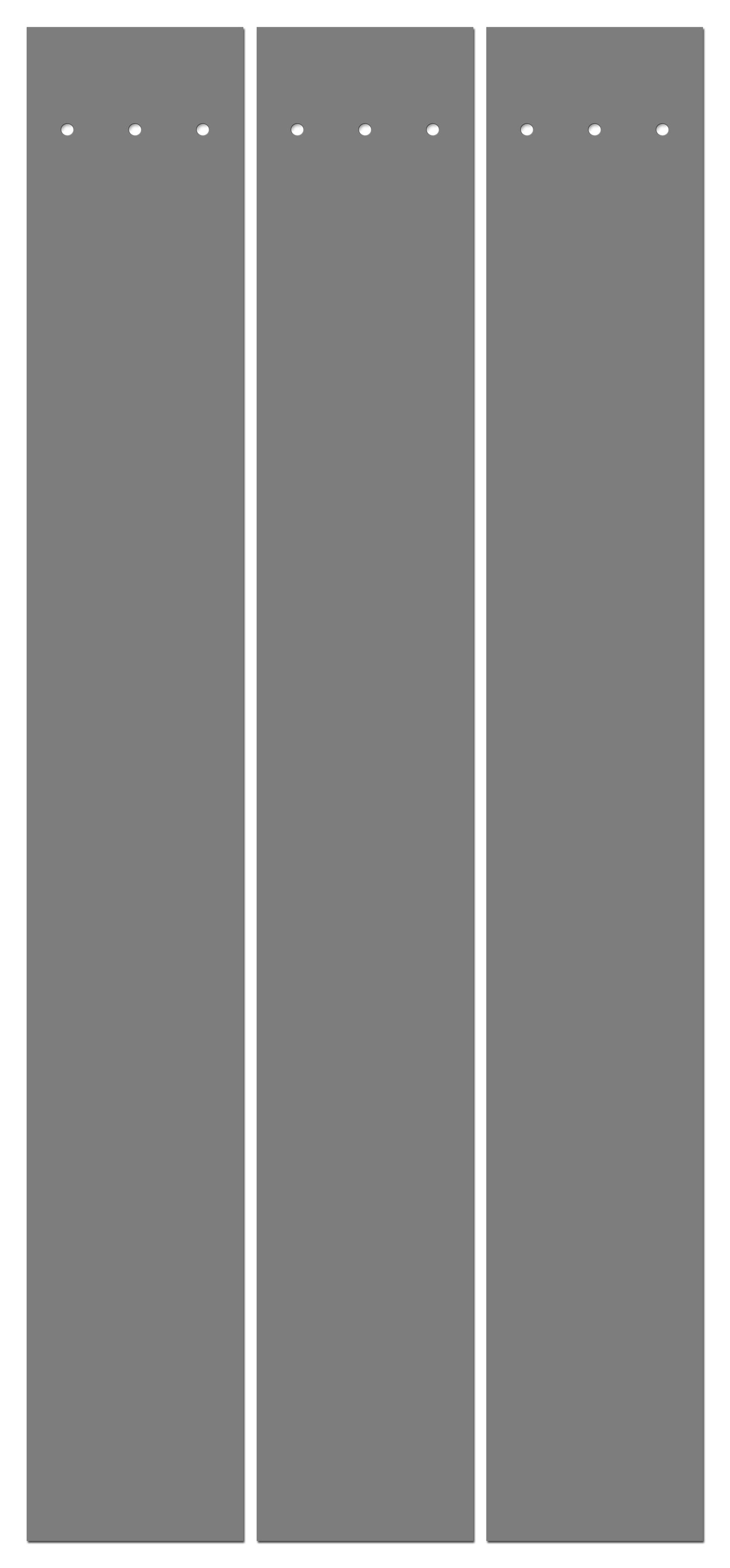 PERFECT FLETCH arrow cresting wraps by Perfect Strike Archery. MATTE GREY. Adhesive backed premium vinyl. 7" Arrow Wraps.