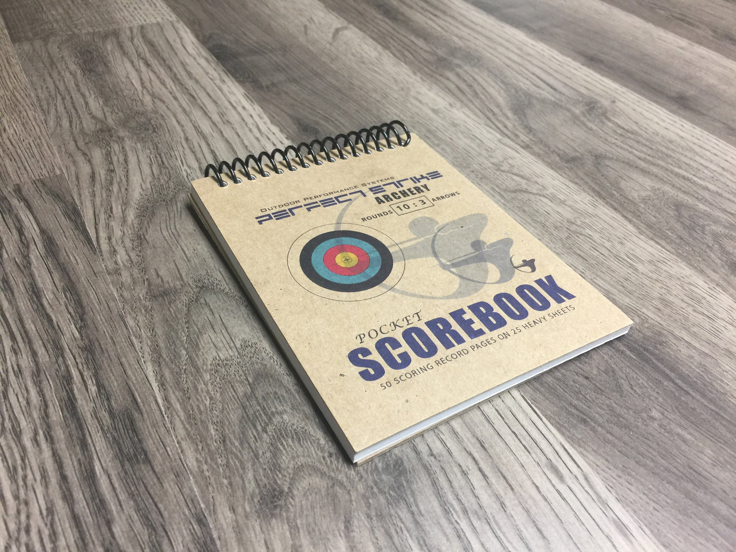 Perfect Strike Archery SCOREBOOK with Scoring Instructions. Perfect Strike System 10:3.