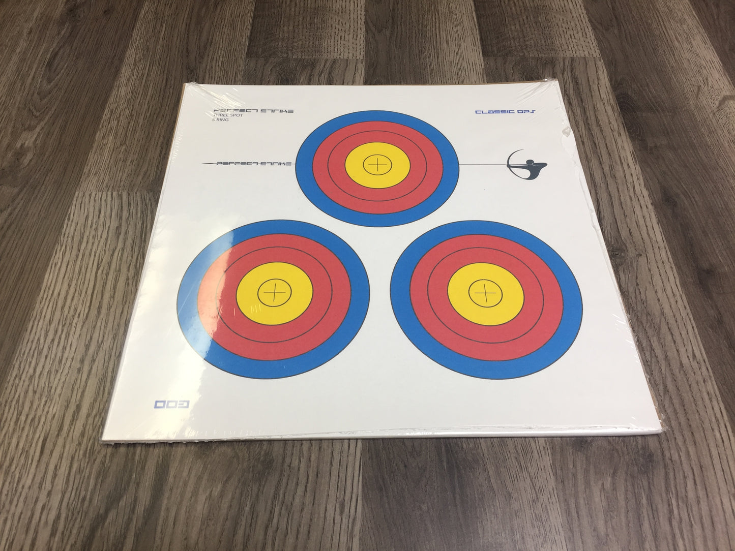 Perfect Strike Archery TARGETS. Classic OPS 003. Three Spot Targets. (12" x 12")