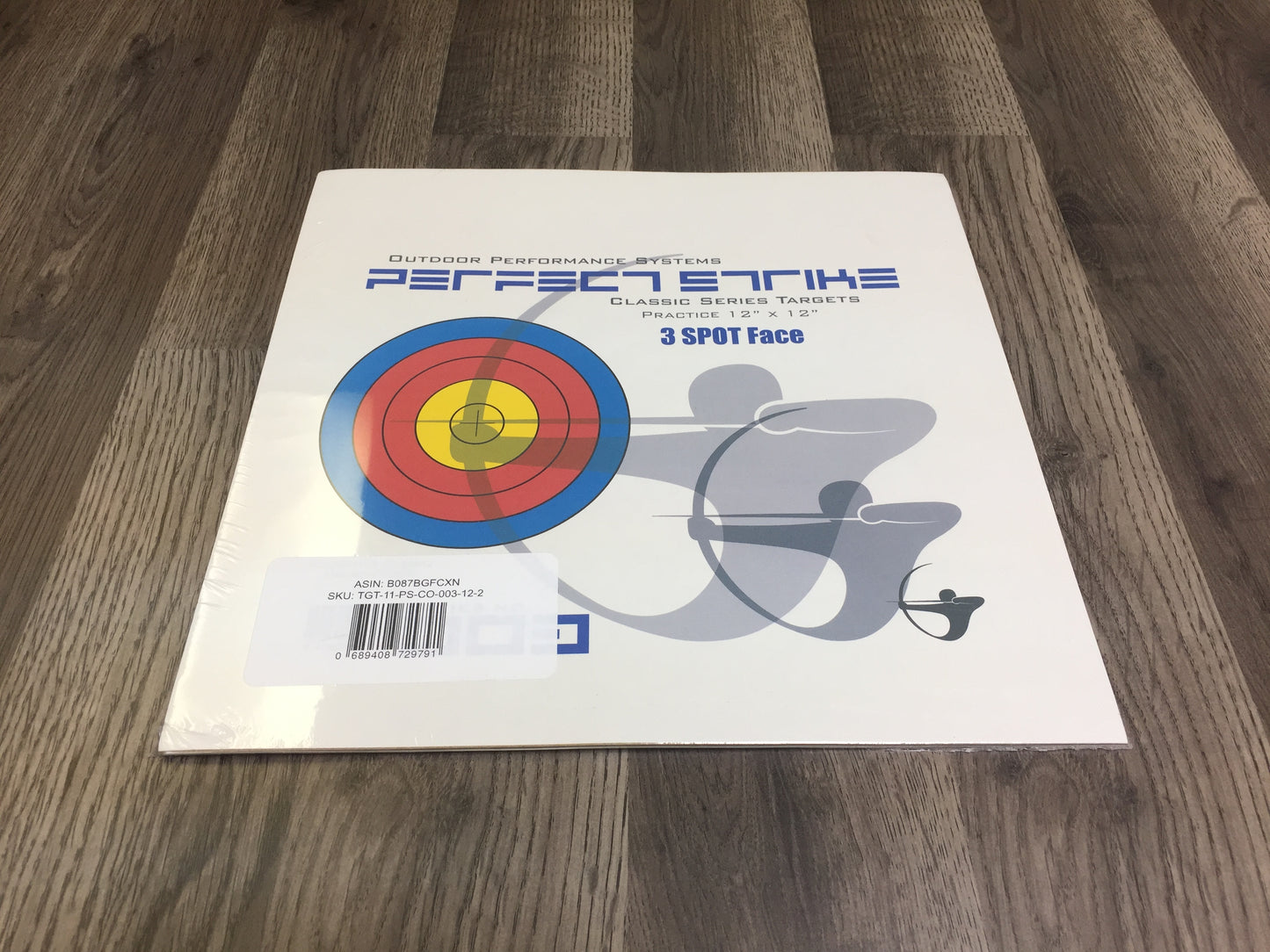 Perfect Strike Archery TARGETS. Classic OPS 003. Three Spot Targets. (12" x 12")