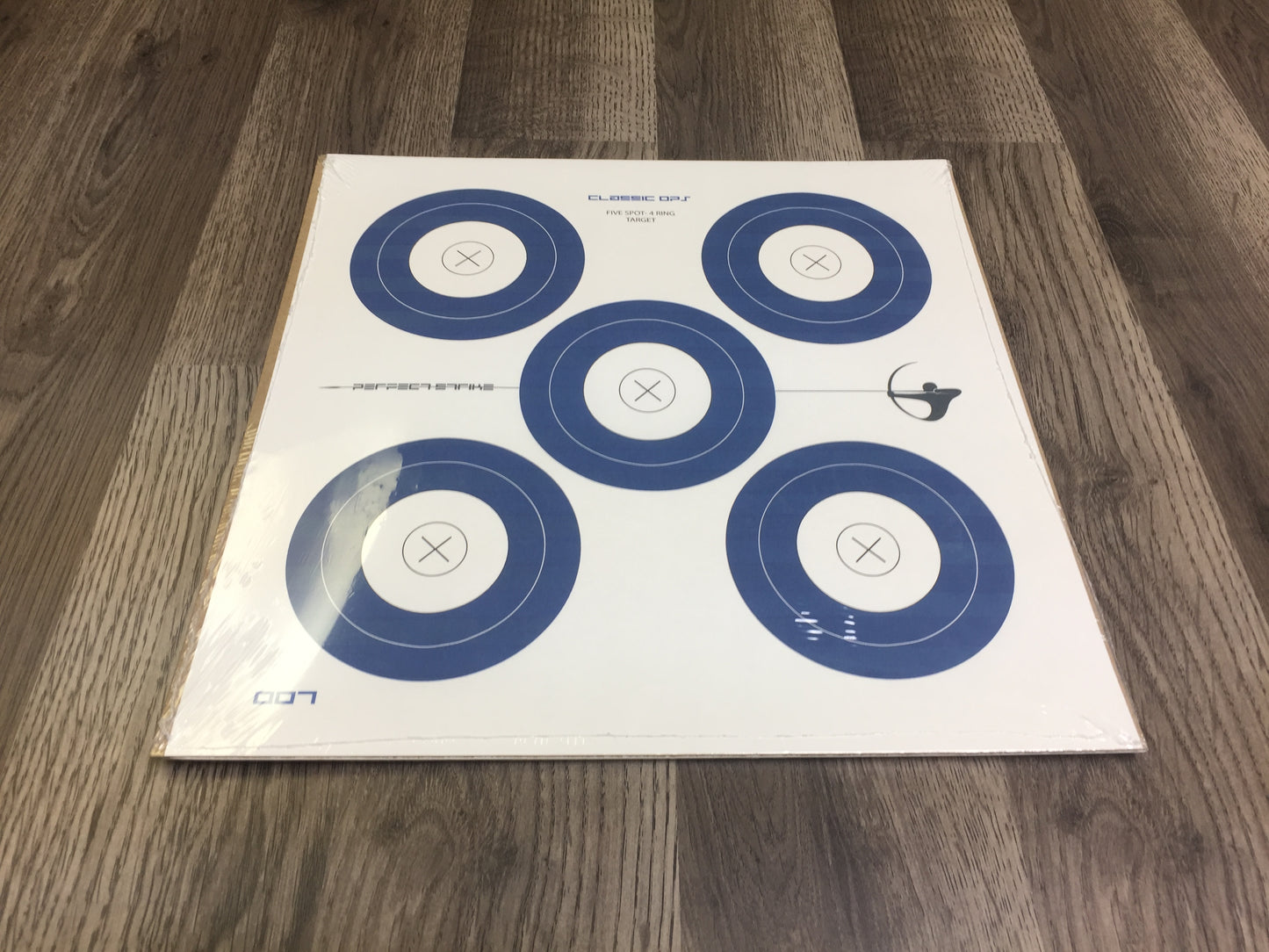 Perfect Strike ARCHERY SYSTEM Targets. CLASSIC OPS No. 007. Five Spot. 12" x 12".