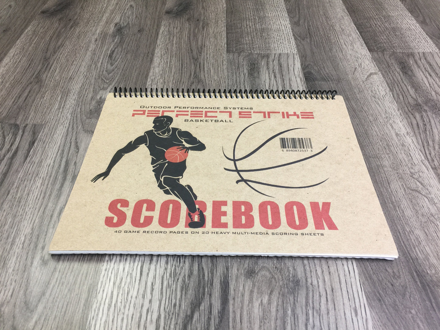 Perfect Strike BASKETBALL Scorebook with Rules and Scoring Instructions : Heavy Duty. Youth and Adult Basketball. TS-15P.