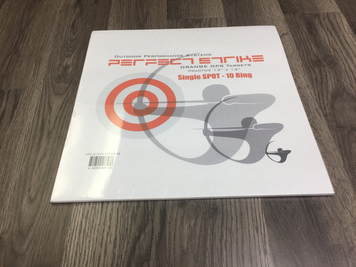 Perfect Strike ARCHERY Targets. ORANGE OPS No. 001. Single Spot Targets. (12" x 12").