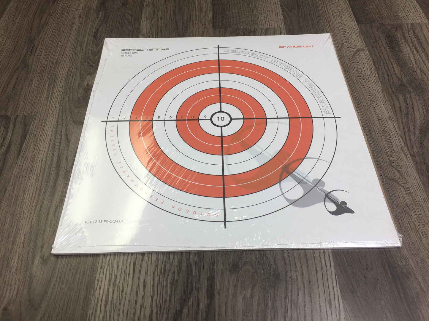 Perfect Strike ARCHERY Targets. ORANGE OPS No. 001. Single Spot Targets. (12" x 12").