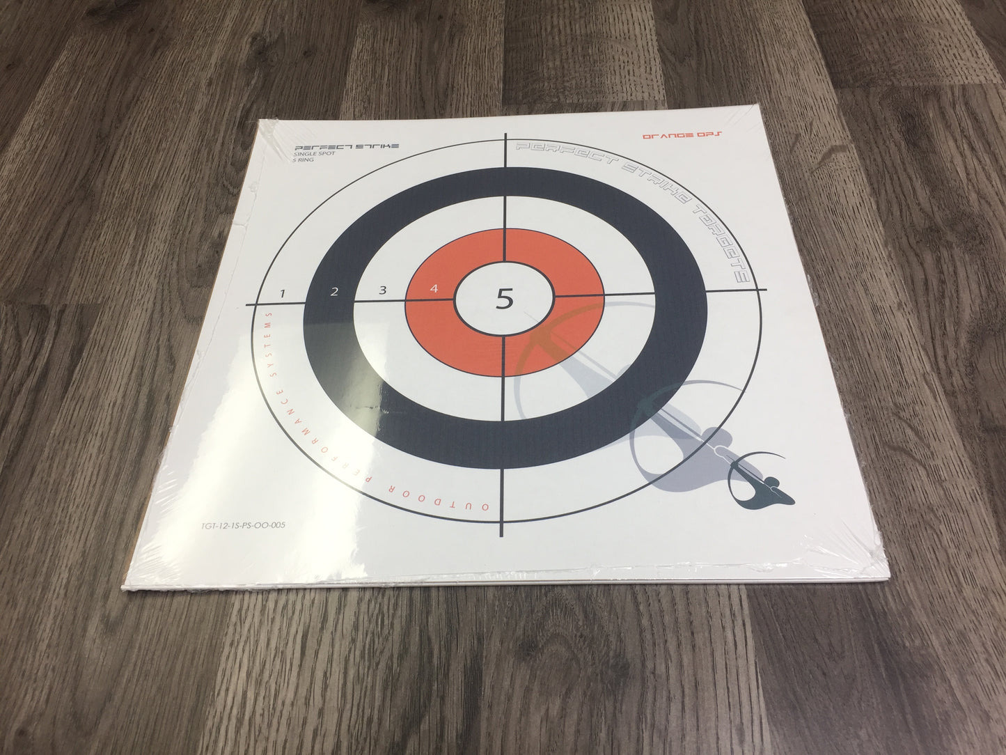 Perfect Strike ARCHERY Targets. ORANGE OPS No. 005. Single Spot Targets. (12" x 12").