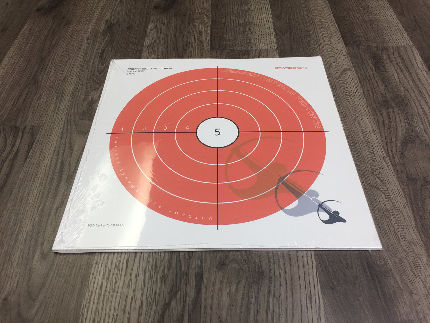 Perfect Strike ARCHERY Targets. ORANGE OPS No. 009. Single Spot Targets. (12" x 12").