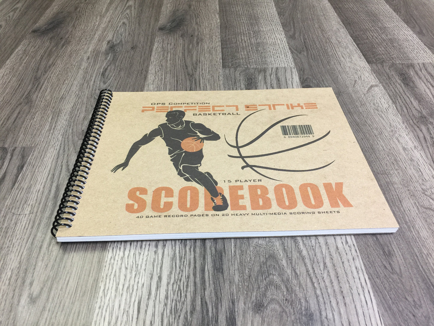 Perfect Strike Basketball Scorebook with Rules and Scoring Instructions : Side-by-Side. Heavy Duty. Youth and Adult Basketball. LS-15P