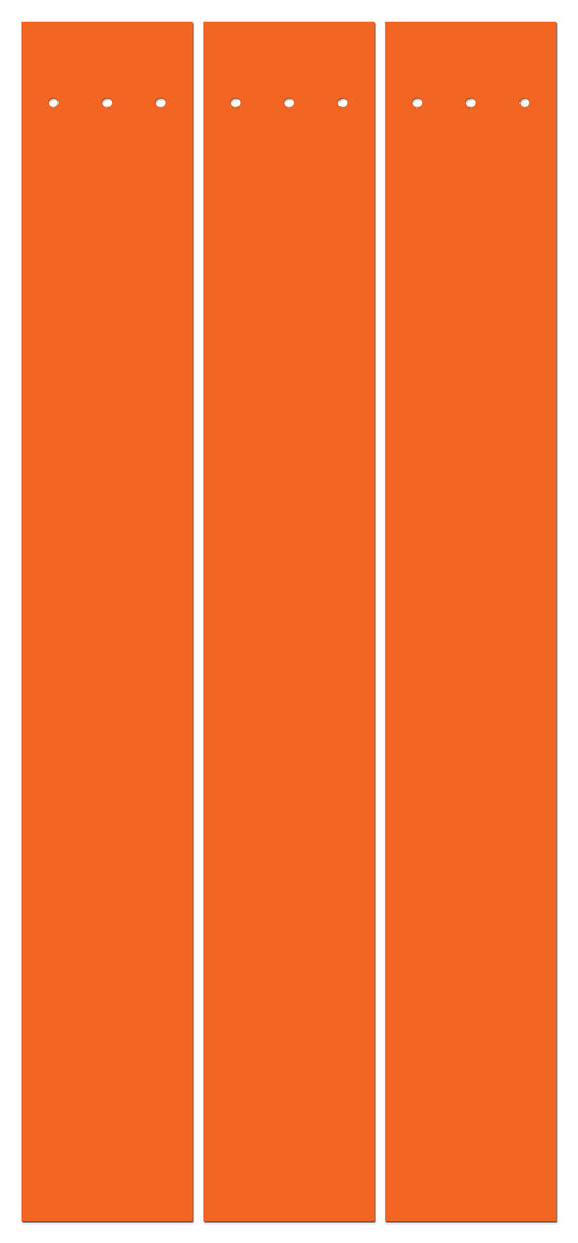 PERFECT FLETCH arrow cresting wraps by Perfect Strike Archery. MATTE ORANGE. Adhesive backed premium vinyl. 7" Arrow Wraps.