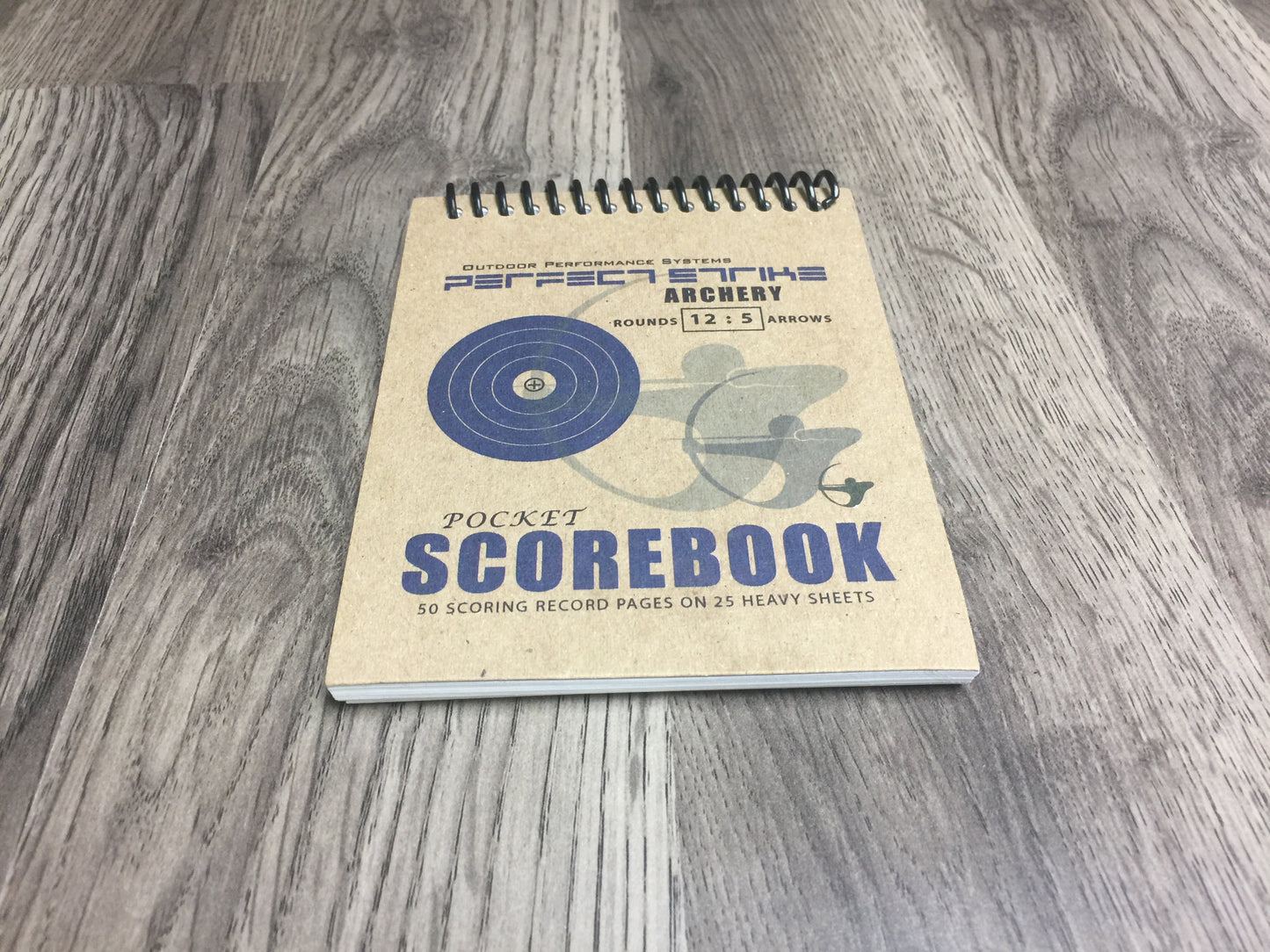 Perfect Strike Archery SCOREBOOK with Scoring Instructions. Perfect Strike System 12:5.